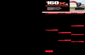 Excavatoare pe șenile Link-Belt 160 X3