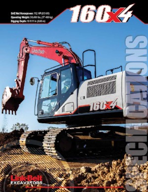 Excavatoare pe șenile Link-Belt 160 X4