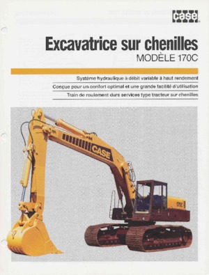 Excavatoare pe șenile Case 170C