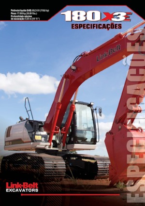 Excavatoare pe șenile Link-Belt 180 X3E