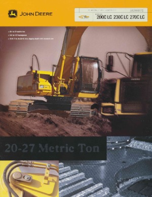 Excavatoare pe șenile John Deere Construction 200C