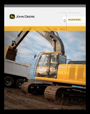 Excavatoare pe șenile John Deere Construction 200D