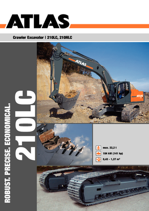 Excavatoare pe șenile Atlas 210 LC