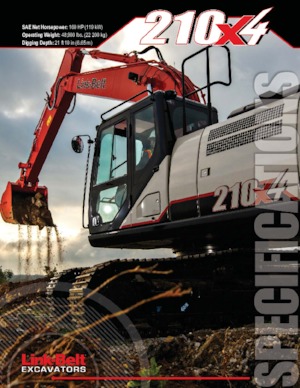 Excavatoare pe șenile Link-Belt 210 X4 