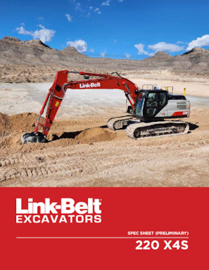Excavatoare pe șenile Link-Belt 220 X4S