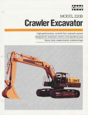 Excavatoare pe șenile Case 220B