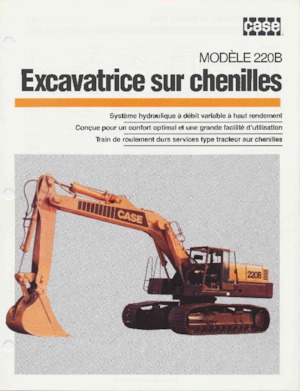 Excavatoare pe șenile Case 220B