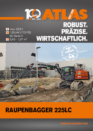 Excavatoare pe șenile Atlas 225 LC