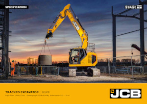 Excavatoare pe șenile JCB 245XR