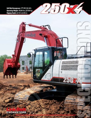 Excavatoare pe șenile Link-Belt 250 X4