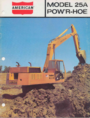 Excavatoare pe șenile American Hoist & Derrick 25A