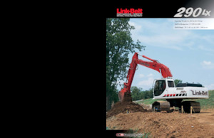Excavatoare pe șenile Link-Belt 290 LX