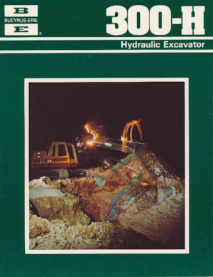 Excavatoare pe șenile Bucyrus 300-H