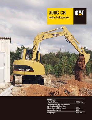 Excavatoare pe șenile Caterpillar 308C CR