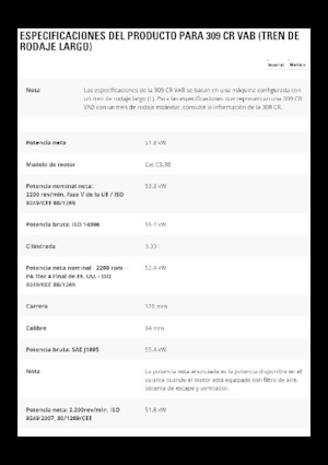 Excavatoare pe șenile Caterpillar 309CR VAB