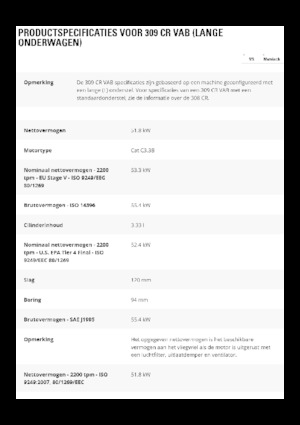 Excavatoare pe șenile Caterpillar 309CR VAB