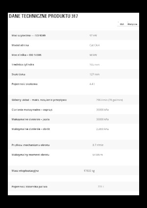Excavatoare pe șenile Caterpillar 317