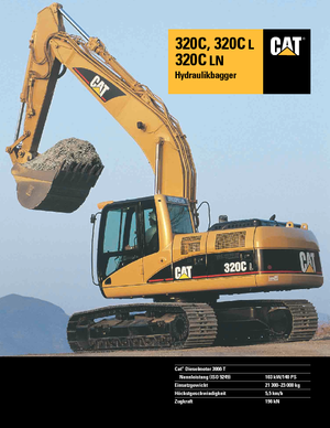 Excavatoare pe șenile Caterpillar 320 C L