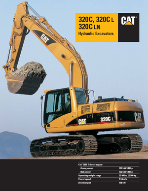 Excavatoare pe șenile Caterpillar 320 C L