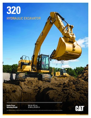 Excavatoare pe șenile Caterpillar 320