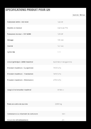 Excavatoare pe șenile Caterpillar 320