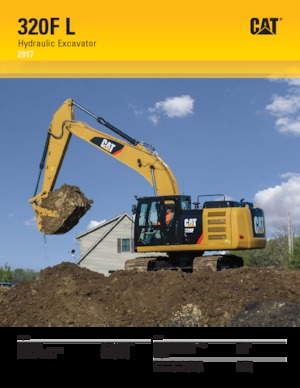 Excavatoare pe șenile Caterpillar 320E L