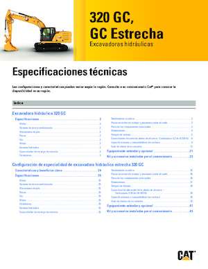 Excavatoare pe șenile Caterpillar 320GC