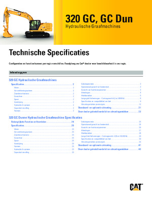 Excavatoare pe șenile Caterpillar 320GC