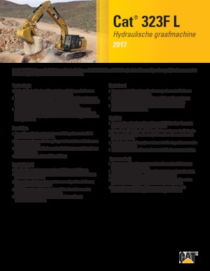 Excavatoare pe șenile Caterpillar 323E L