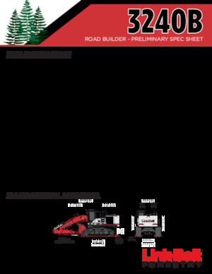 Excavatoare pe șenile Link-Belt 3240B TL