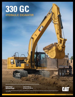 Excavatoare pe șenile Caterpillar 330 GC