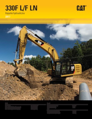 Excavatoare pe șenile Caterpillar 330F L