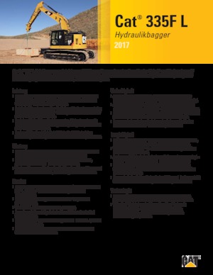 Excavatoare pe șenile Caterpillar 335F L