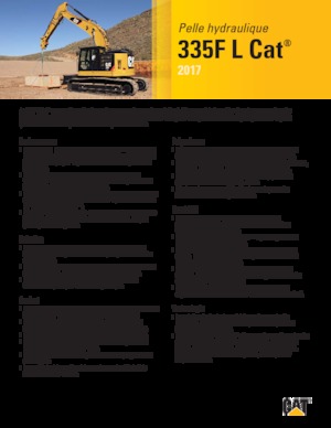 Excavatoare pe șenile Caterpillar 335F L