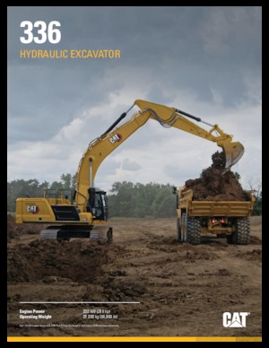 Excavatoare pe șenile Caterpillar 336