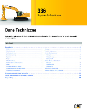 Excavatoare pe șenile Caterpillar 336