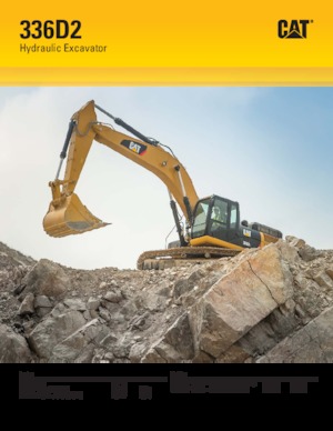 Excavatoare pe șenile Caterpillar 336D2