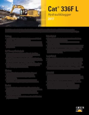 Excavatoare pe șenile Caterpillar 336F L