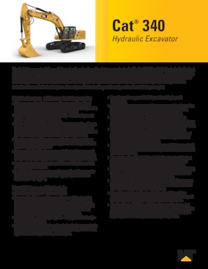 Excavatoare pe șenile Caterpillar 340