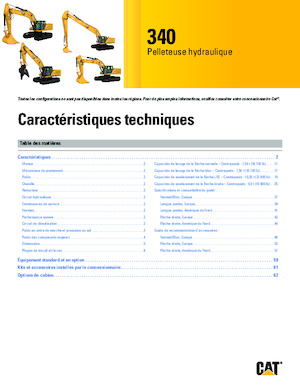 Excavatoare pe șenile Caterpillar 340