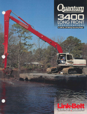 Excavatoare pe șenile Link-Belt 3400 Long Front