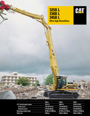 Excavatoare pe șenile Caterpillar 325 B LN