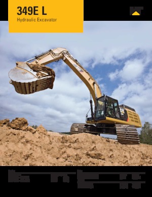Excavatoare pe șenile Caterpillar 349E