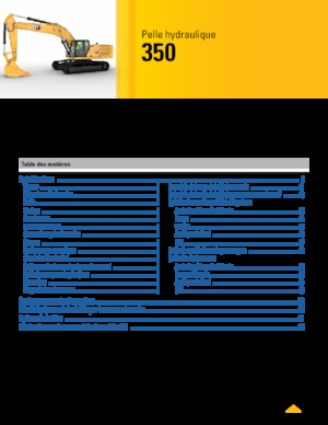 Excavatoare pe șenile Caterpillar 350