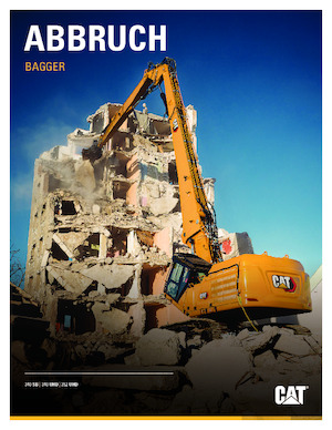Excavatoare pe șenile Caterpillar 352 UHD