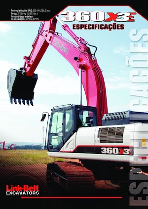 Excavatoare pe șenile Link-Belt 360 X3E