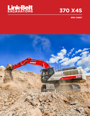 Excavatoare pe șenile Link-Belt 370 X4S