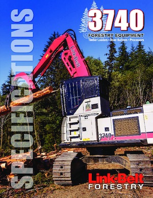 Excavatoare pe șenile Link-Belt 3740 RB