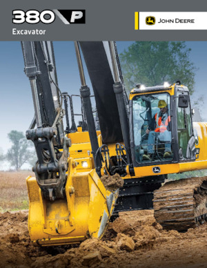 Excavatoare pe șenile John Deere Construction 380 P