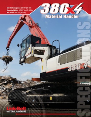 Excavatoare pe șenile Link-Belt 380 X4 MH